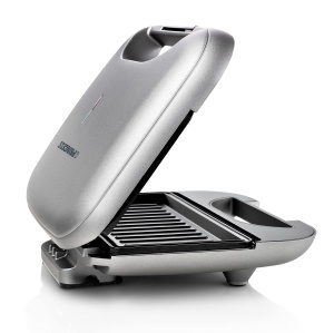Princess Sandwich Maker DeLuxe in aspect mat, suprafata de prajit de 22x12cm, 750 wati, lungime cablu 0,85 m, cu blocare de siguranta, 127003 - Img 7