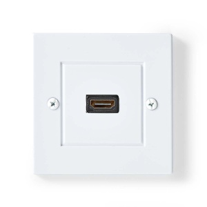 Priza HDMI NEDIS - 1x HDMI Femela - 4K60Hz - Negru - Img 1