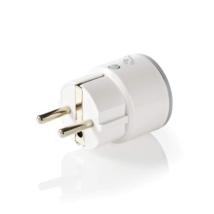 Priza Inteligenta Nedis SmartLife WIFIP110FWT, Wi-Fi, 2500 W, Alb - Img 2