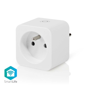 Priza inteligenta Nedis WIFIP121EWT, 3680 W, alba, controlata prin aplicatie - Img 2