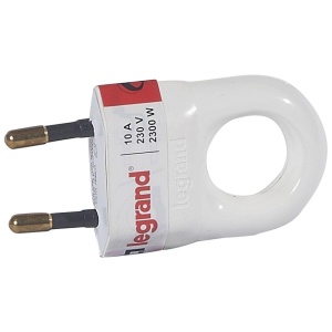 Priza Legrand 050312 cu inel de tragere 2300W alba