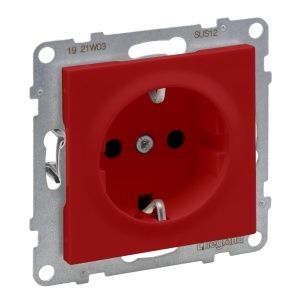 Priza Legrand SEANO 765122 16A 250V Protectie sporita Culoare Rosu