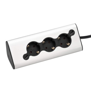 Priza multipla WMF Ambient Multi-Stecker Pro Cromargan 3 prize 2 USB Lumina ambientala - Img 7