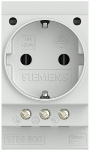 Priza Schuko 16A Siemens pentru montaj in tablouri electrice - Img 3