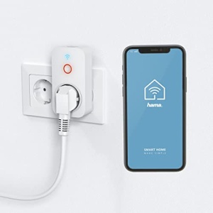 Priza WiFi Hama cu 2x USB A (priza Smart Home pentru dispozitive de pana la 2300 W si USB 2.1 A pentru smartphone, tableta, priza Wi-Fi pentru control vocal cu Alexa, Google, Siri, control aplicatie, 10 A) alb - Img 13