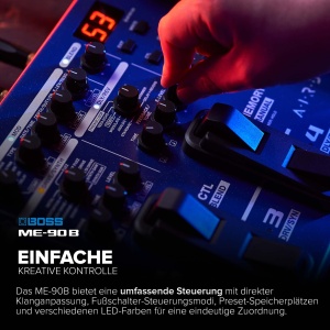 Procesor de efecte pentru bas BOSS ME-90B 10 preamplificatoare AIRD 61 efecte - Img 5