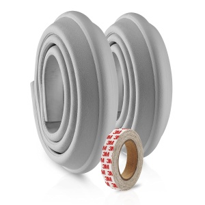 Protectie pentru margini Reer Kantenschutz Soft 2x1m gri spuma moale si rezistenta