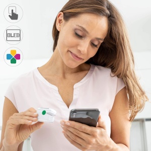 Pulsoximetru Medisana PM 100 connect cu Bluetooth, OLED, One-Touch - Img 4