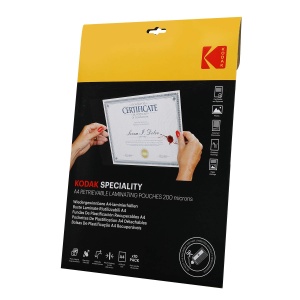 Pungi Laminare KODAK KD-LMA4RET-PK10F, A4, 200 Micron, 10 Buc