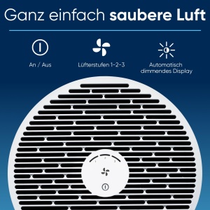 Purificator de aer Blueair Blue Pure Mini Max, compact, 99,97 filtrare, design scandinav - Img 6