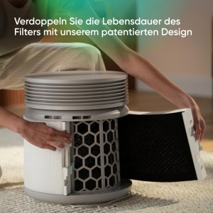 Purificator de aer Blueair Blue Signature 154 m2 Tehnologie HEPASilent Eliminare alergeni si mirosuri - Img 8