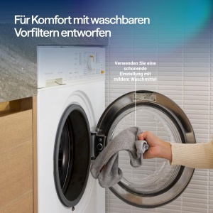 Purificator de aer BLUEAIR Blue Signature SP1i, 22,3 m, cu filtrare HEPASilent, design elegant - Img 10