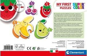 Puzzle Clementoni 20815 Supercolor Fructe 2345 piese Culori Intense - Img 3