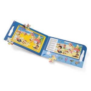 Puzzle magnetic Melissa Doug PAW Patrol - 2 puzzle-uri, 15 piese fiecare, portabil - Img 4