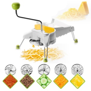 Racitor de legume Ibili Moulinette Julienne, 12cm, plastic si metal