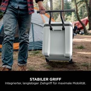 Racitor portabil Ninja FrostVault 42L cu roti, culoare alb, tehnologie Dry-Zone - Img 6