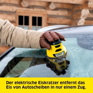 Racleta electrica pentru gheata Karcher EDI 4, editie limitata, cu set de curatare parbriz - Img 2