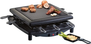 Raclette Steba RC 2.1 cu Grillplatte din Gusseisen, 8 Pfannchen, 26x26 cm - Img 3