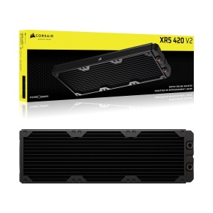 Radiator CORSAIR Hydro X Serie XR5 V2 420mm, 3 x 140mm, Negru - Img 7