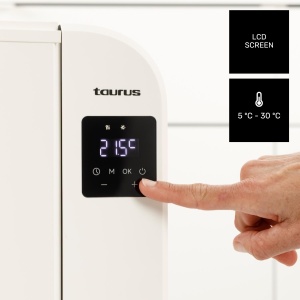 Radiator electric Taurus Persia 1000W, 4 rippen, termostat ajustabil - Img 3