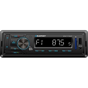 Radio auto Blaupunkt BPA1119BT, 1 DIN, Bluetooth, USB, Negru