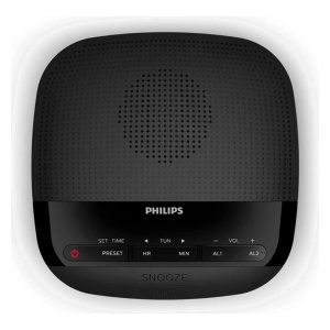 Radio cu ceas Philips TAR320512, functie Sleep Timer, alarma dubla, FM digital - Img 2