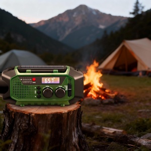 Radio portabil Camry CR 1919, Bluetooth 5.0, 4000mAh, cu panou solar - Img 7