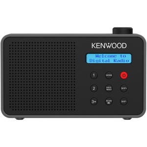 Radio portabil Kenwood CR-M25DAB-B, DAB, Bluetooth, acumulator Li-Ion, negru