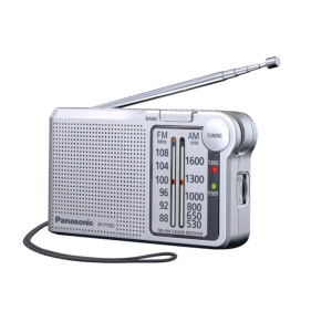 Radio portabil Panasonic RF-P150DEG-S, FMAM, cu tuner digital, argintiu