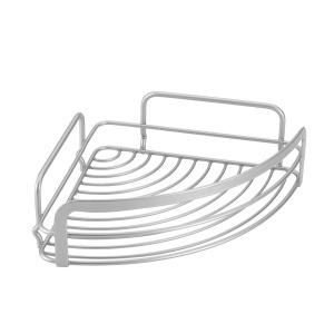 Raft pentru baie Metaltex Viva, 20x20x6 cm, rezistent la rugina, cu garantie 5 ani - Img 2