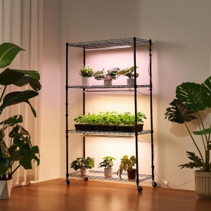 Raft pentru Plante VEVOR 90W, 4 Niveluri, Cu Luminile LED cu Spectru Complet - Img 8