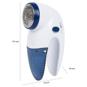 Rascheta Textila Clatronic TC 3759, 3 Fete Inox, Alimentare cu Baterii, Alb - Img 5