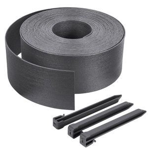 Rasenkante Flexibila VOUNOT, 20m, 13cm, 3mm, Gri