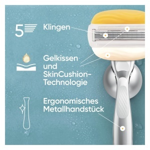 Rasior pentru femei Gillette Venus Pro ComfortGlide cu 5 lame, cu miros de cocos - Img 4
