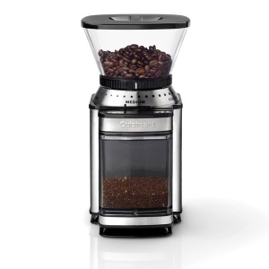 Rasnita de cafea Cuisinart, 18 trepte de macinare, capacitate 4-18 cesti, usor de curatat