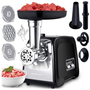 Rasnita electrica Berdsen 4501200W cu accesorii, neagra - Img 2