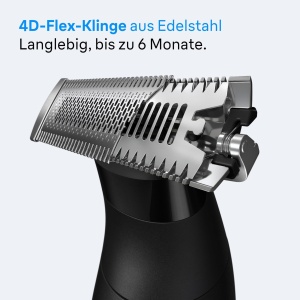 Rasnita electrica Braun Series XT3, 3 in 1, Negru, 45 min autonomie, 7 accesorii - Img 4
