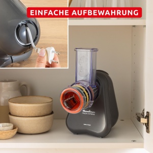 Rasnita electrica Moulinex Fresh Express DK855HE0, 5-in-1, gri - Img 3