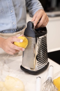 Rasnita KitchenAid Vierkantreibe 4 fete otel inoxidabil cu container colector - Img 6