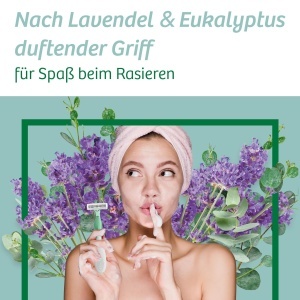 Rasoir de unica folosinta BIC Soleil Escape cu 3 lame pentru femei, Lavanda si Eucalipt - Img 3