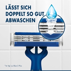 Rasoir de unica folosinta Gillette Blue3 Smooth, 6 bucati, 3 lame, cap pivotant 40 - Img 6