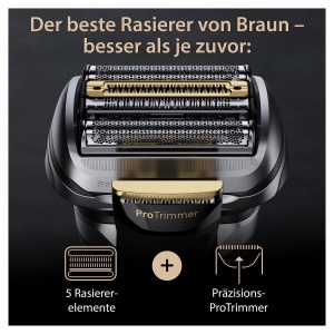 Rasoir Electric Braun Series 9 Pro, 9517s, Argintiu, 60 min autonomie - Img 5