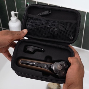 Rasoir electric Remington X9 Turbo, sistem hibrid, 360 PivotBall, rosu - Img 2
