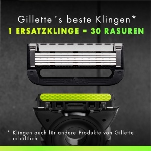 Rasoir pentru barbati Gillette Labs cu 5 lame, tehnologie de peeling, suport magnetic - Img 6