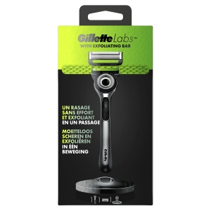 Rasoir pentru barbati Gillette Labs cu tehnologie de peeling, 1 maner si 1 lama de schimb - Img 2