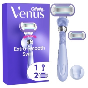 Rasoir pentru femei Gillette Venus Deluxe Smooth Swirl, 5 lame, Flexiball, umiditate