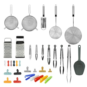 Razatoare Multifunctionala Fackelmann FEEL, 4in1, Ergonomica, ArgintieNeagra - Img 3