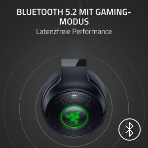 Razer Kraken Kitty V2 BT Casti Gaming Bluetooth RGB cu microfon Noise-Cancelling Negru - Img 3