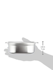 Recipient GN 16 Lacor 66665Z 176x162x65 mm Inox - Img 4