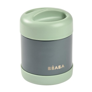 Recipient termic BEABA 300 ml, inox, 100 etans, pentru bebelusi si copii - Img 2